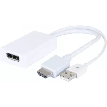 CUC Exertis Connect 127389 Active DisplayPort to HDMI Video Signal Converter 4K UHD 60Hz Black