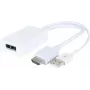 CUC Exertis Connect 127389 Active DisplayPort to HDMI Video Signal Converter 4K UHD 60Hz Black