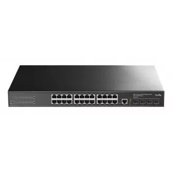 CUDY GS5024S4 Managed Gigabit Switch, 24-Port 10/100/1000 Mbps, 4x 10G SFP+, L2+