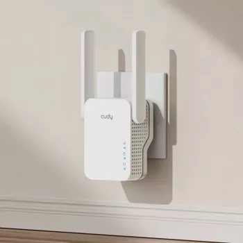 Cudy N300 Mesh Wi-Fi Range Extender | Wall Plug