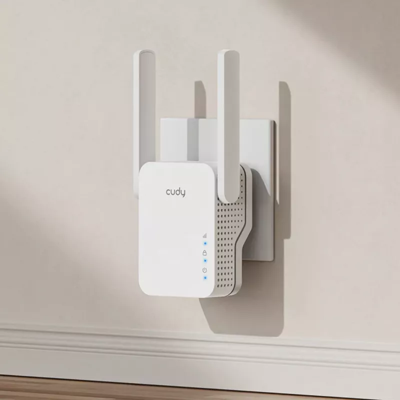 Cudy N300 Mesh Wi-Fi Range Extender | Wall Plug