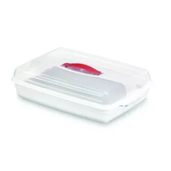 CURVER Cake Transport Box Rectangular 45x29.5x11.1 cm White