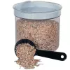 CURVER Food Bowl Round with Spoon 1L White