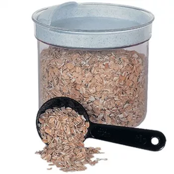 CURVER Food Bowl Round with Spoon 1L White
