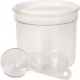CURVER Food Bowl Round with Spoon 1L White