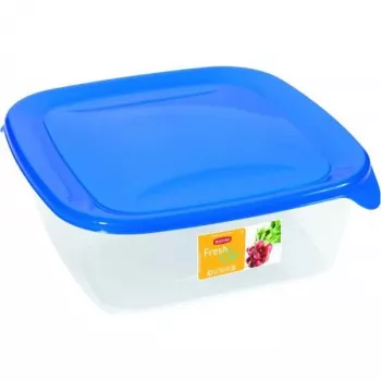 CURVER Fresh & Go Square Food Container 2.9L Blue