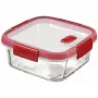 CURVER Glass Food Bowl Square 0.7L Smart Cook