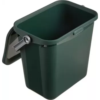 Curver Multiboxx Bio 6L Green Recycled Plastic Compost Bin with Ventilated Lid