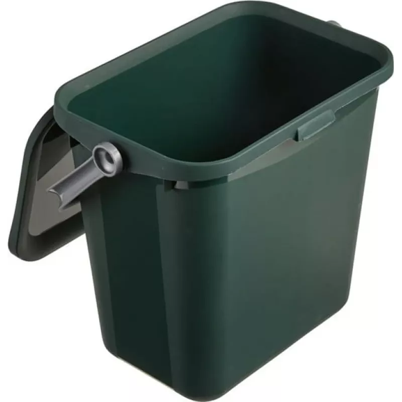 Curver Multiboxx Bio 6L Green Recycled Plastic Compost Bin with Ventilated Lid