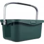 CURVER Multiboxx Bio Waste Bin 3L Green – Recycled Plastic, Stackable, Hinged Lid