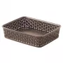 CURVER My Style A5 Storage Basket Dark Brown