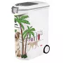 CURVER PetLife Food Storage Container 20 kg 54 L Anthracite/Green
