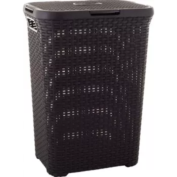 Curver Style 144873 Laundry Basket 60 L Square Rattan Brown