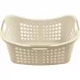 Curver Victor 50L Laundry Basket in Cream