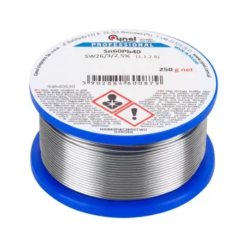 CYNEL TIN SPOOL 2.5mm 250g Sn60Pb40 Rosin Core Solder Wire
