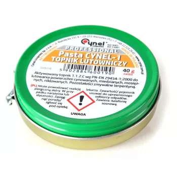 CYNEL UNIPRESS CYNEL-1 40g Soldering Flux Paste for Soft Soldering