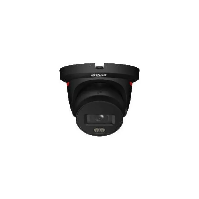 Dahua IPC-HDW2449TH-S-LED-0280B-PROX-BLK 4MP IP Camera with LED and Black Housing