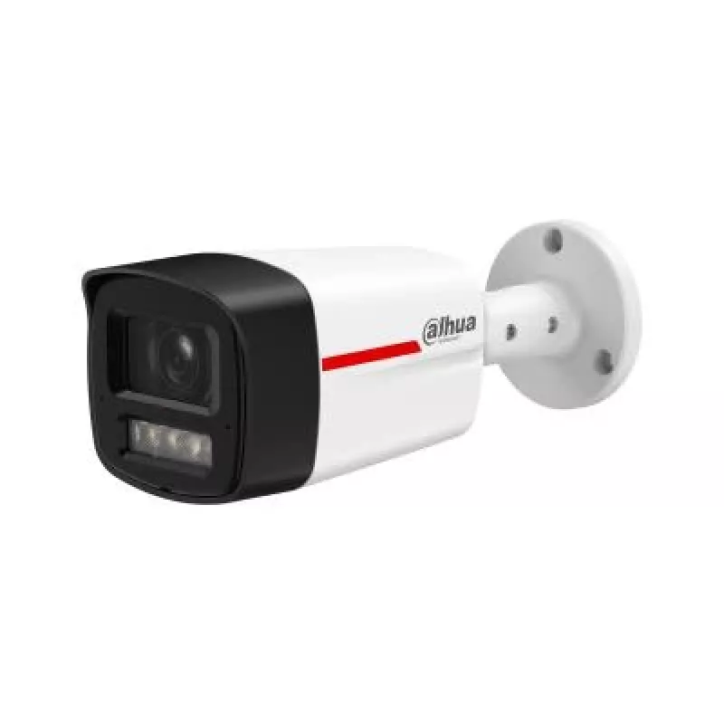 DAHUA IPC-HFW2449TL-S-LED-0280B-PROX WizSense WizColor X 4MP Bullet IP Camera with 2.8mm Lens, Full-Colour Night Vision, Built-in Mic, PoE, IP67
