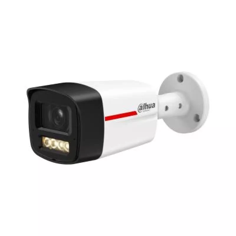 DAHUA IPC-HFW2449TL-S-LED-0280B-PROX WizSense WizColor X 4MP Bullet IP Camera with 2.8mm Lens, Full-Colour Night Vision, Built-in Mic, PoE, IP67