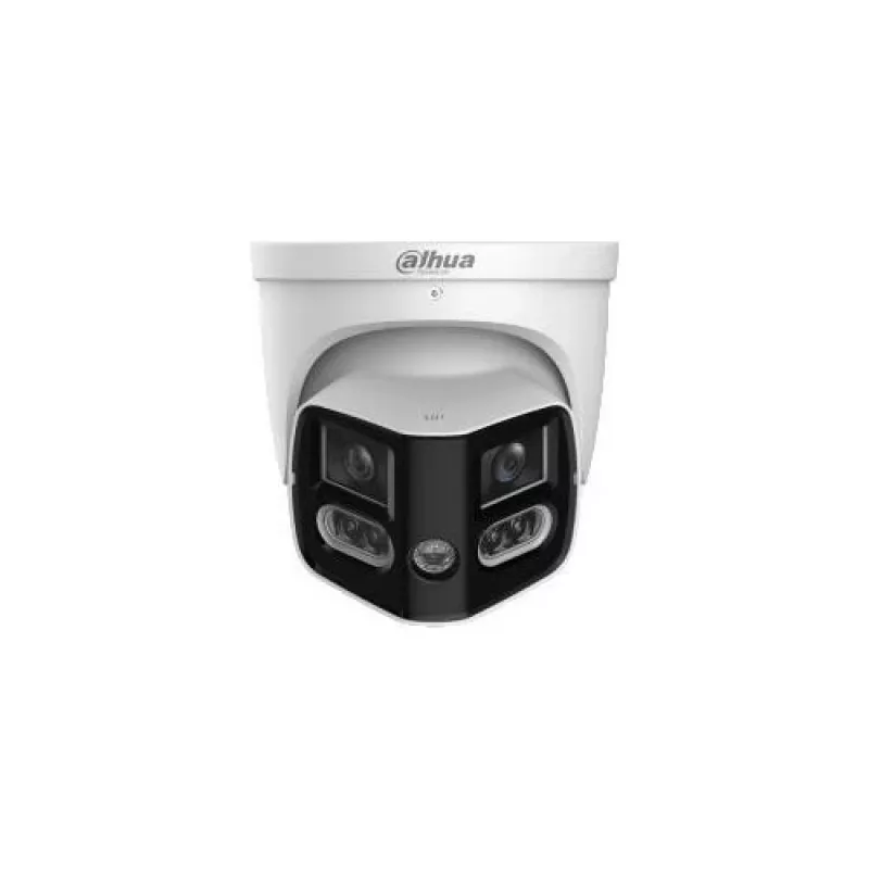 Dahua IPC-PDW31259-A180-AS-PV-0280B TIOC Duo 5MP Panoramic IP Camera with 180° View, Wi-Fi, Active Deterrence, IP67