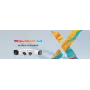 DAHUA IPC-PFW31259S-A180-E2-AS-PV-0280B-BLACK 5MP Dual-Lens Panoramic IP Camera with Active Deterrence, Black