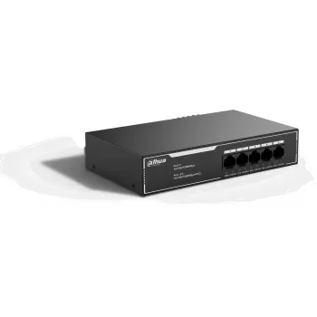 Dahua SG1005LP 5-Port Gigabit PoE+ Switch, 4 PoE Ports, 35W Budget, Desktop