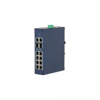Dahua Technology CHS4212-8GT 12-Port Managed PoE++ Switch (8 PoE + 2 Gigabit Uplink + 2 SFP)
