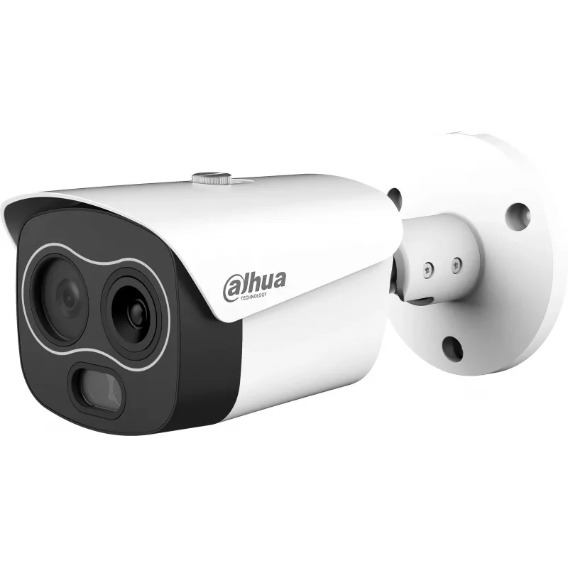DAHUA TPC-BF1241-B3F4-DW-S8 Thermal Network Bullet Camera, 256x192 Thermal & 4MP Visible, 3.5mm/4mm, IP67, PoE