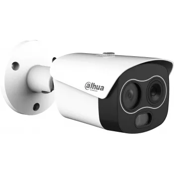 DAHUA TPC-BF1241-B3F4-DW-S8 Thermal Network Bullet Camera, 256x192 Thermal & 4MP Visible, 3.5mm/4mm, IP67, PoE