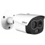 DAHUA TPC-BF1241-B3F4-DW-S8 Thermal Network Bullet Camera, 256x192 Thermal & 4MP Visible, 3.5mm/4mm, IP67, PoE