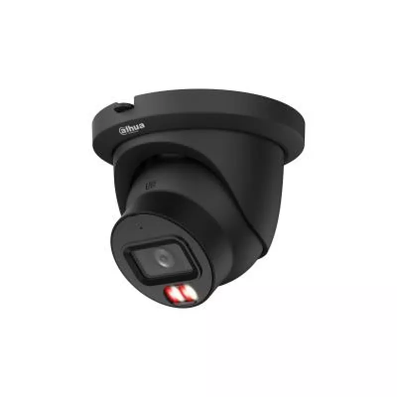 DAHUA WizSense 5 Series 8MP Eyeball Network Camera, 2.8mm Fixed Lens, Black, IPC-HDW5859TM-ASE-IL-0280B-BLACK