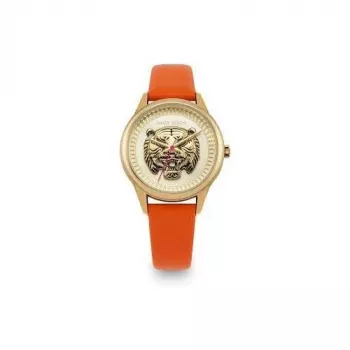 Daisy Dixon DD184OG Women's Watch 36mm Rose Gold Grey Leather