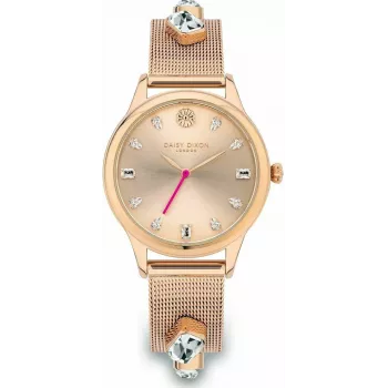Daisy Dixon Women's DD105RGM Quartz Analog Watch 35mm Rose Gold Tone
