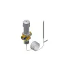 Danfoss 003N0043 Thermostatic Radiator Valve Body - Straight, Nickel-Plated Brass, 1/2 inch