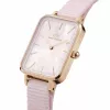 DANIEL WELLINGTON Petite Lumine Women's Watch 20mm Rose Gold Stainless Steel Mesh Mother of Pearl Dial DW00100509