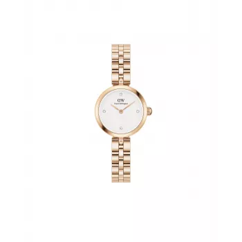 DANIEL WELLINGTON Petite Lumine Women's Watch 22mm Rose Gold Stainless Steel Mesh DW00100717