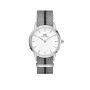 DANIEL WELLINGTON Petite Lumine Women's Watch 26mm Silver Stainless Steel Mesh DW00100679