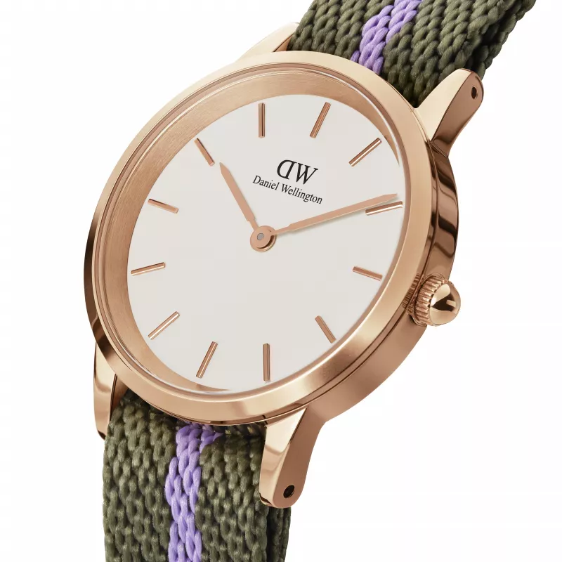 DANIEL WELLINGTON Petite Lumine Women's Watch 28mm Gold Stainless Steel Mesh DW00100680