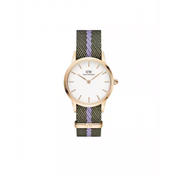 DANIEL WELLINGTON Petite Lumine Women's Watch 28mm Gold Stainless Steel Mesh DW00100680