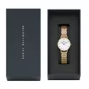 DANIEL WELLINGTON Petite Lumine Women's Watch 28mm Rose Gold Mesh Strap DW00100682