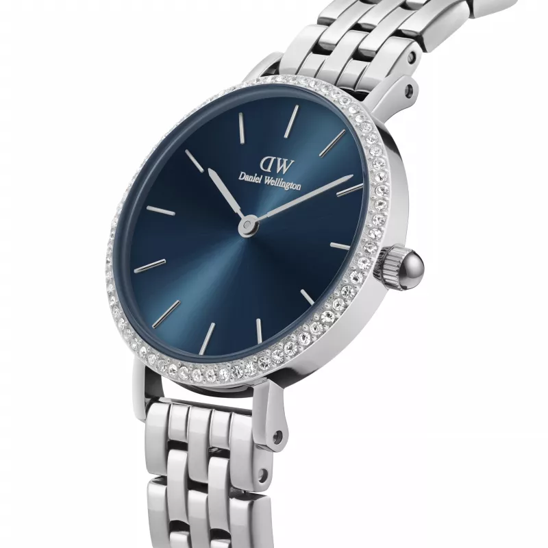 DANIEL WELLINGTON Petite Lumine Women's Watch 28mm Silver Stainless Steel DW00100664