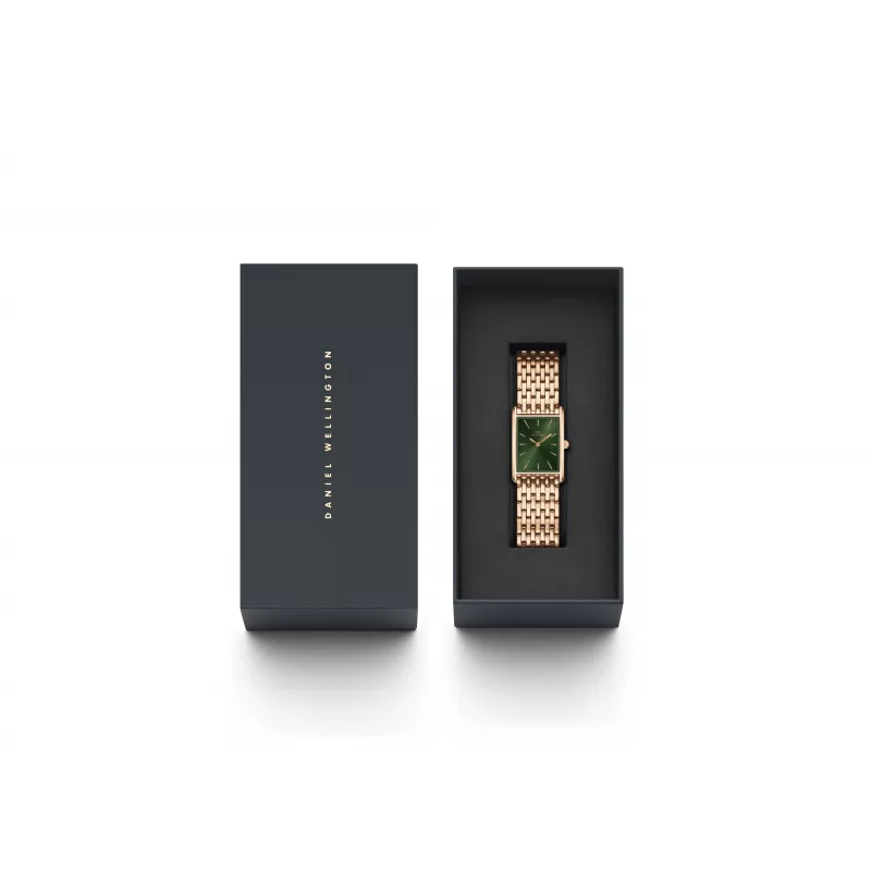 DANIEL WELLINGTON Petite Lumine Women's Watch 32mm Rose Gold Stainless Steel Mesh DW00100704