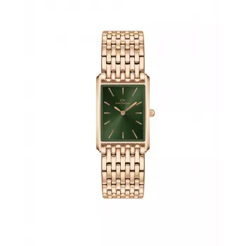 DANIEL WELLINGTON Petite Lumine Women's Watch 32mm Rose Gold Stainless Steel Mesh DW00100704