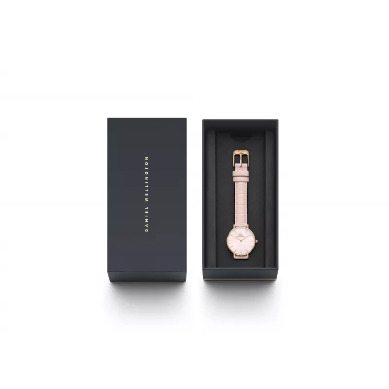 DANIEL WELLINGTON Petite Lumine Women's Watch 32mm Two-Tone Rose Gold and Silver Stainless Steel DW00100514