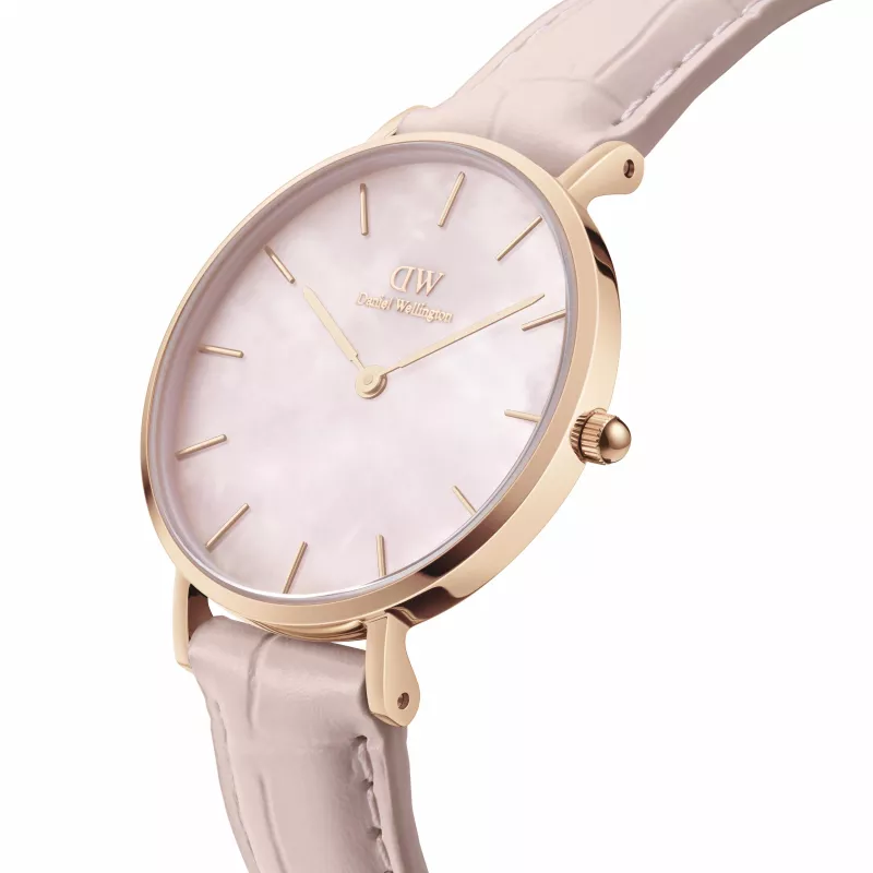 DANIEL WELLINGTON Petite Lumine Women's Watch 32mm Two-Tone Rose Gold and Silver Stainless Steel DW00100514
