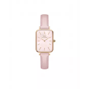 DANIEL WELLINGTON Petite Lumine Women's Watch DW00100636 20mm Rose Gold Mesh Bracelet