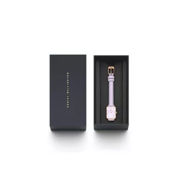 DANIEL WELLINGTON Petite Lumine Women's Watch DW00100637 20mm Silver Mesh