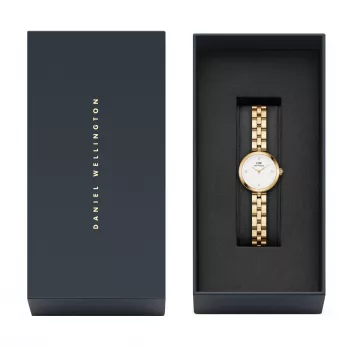 DANIEL WELLINGTON Petite Melrose Women's Watch 22mm Rose Gold Mesh Strap DW00100715
