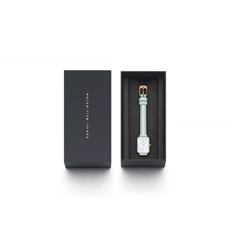 DANIEL WELLINGTON Quadro Mini Women's Watch DW00100638 - Rose Gold, 20mm