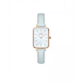 DANIEL WELLINGTON Quadro Mini Women's Watch DW00100638 - Rose Gold, 20mm